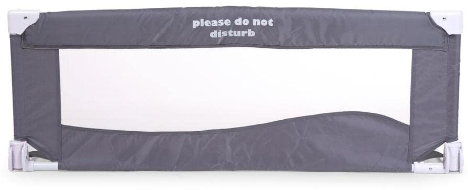 Childhome 'DO NOT DISTURB' Bettschutzgitter 120 cm grau Bild 1