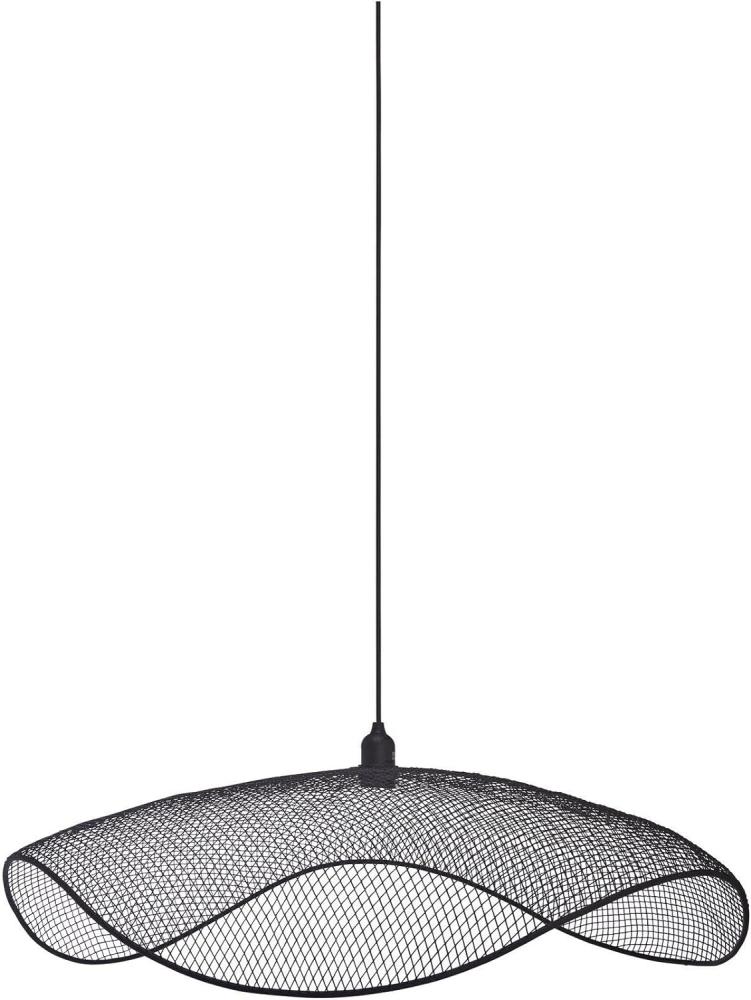 PR Home Vivi moderne Drahtgeflecht Pendelleuchte schwarz 79cm E27 Bild 1