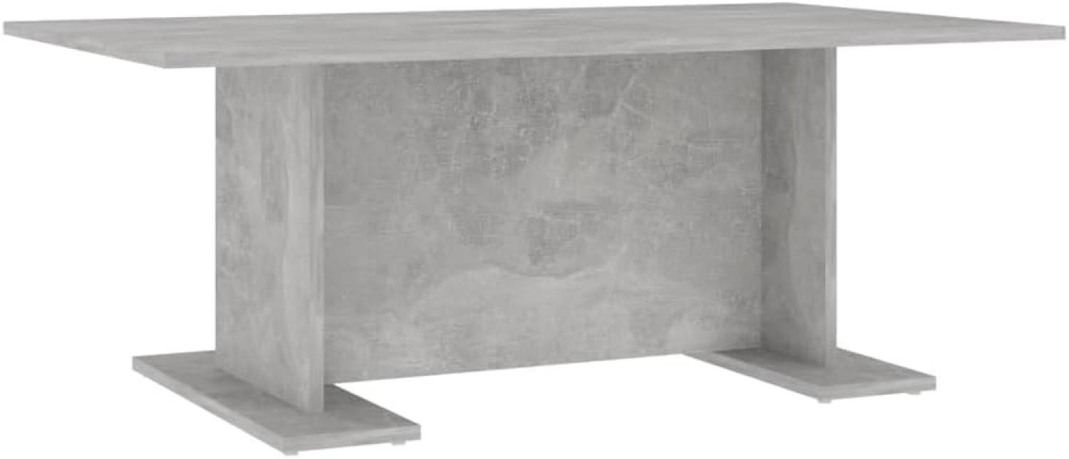 vidaXL Couchtisch Betongrau 103,5x60x40 cm Holzwerkstoff 806844 Bild 1