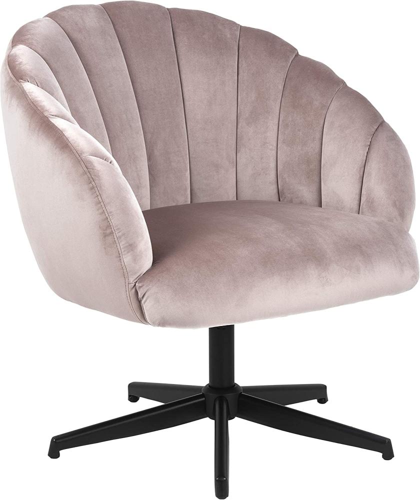 Actona Relaxsessel Sessel Polstersessel Fernsehsessel Altrosa Schwarz Rosa Bild 1