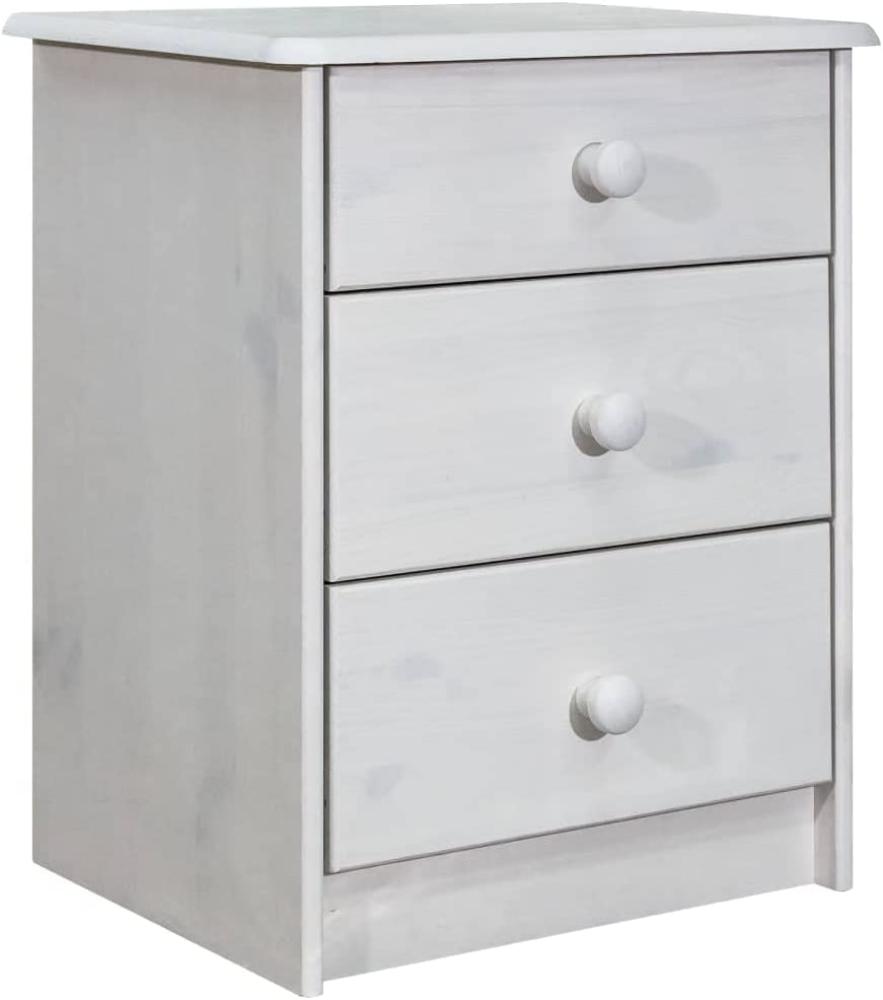 vidaXL Kommode 43 x 34 x 53 cm Massivholz Kiefer [325537] Bild 1
