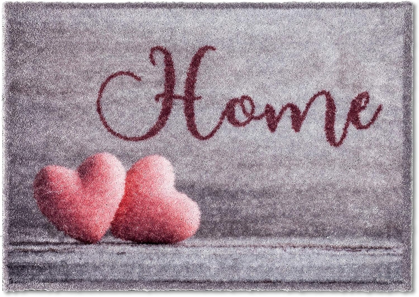 ASTRA Fußmatte Pure & Soft, rechteckig, Höhe: 7 mm, Schmutzfangmatte, mit Spruch, waschbar Bild 1