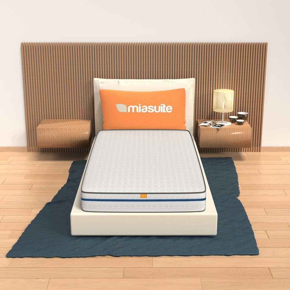 miasuite i sogni italiani Matratze 80x200 Höhe 22 cm - Memory Foam, Milbenhemmend, Hypoallergen | Easy Bild 1