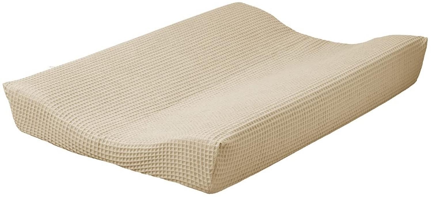 Cottonbaby Waffel Wickelunterlagenbezug Sand Bild 1