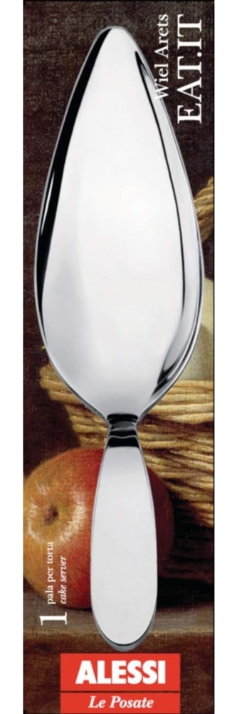 Alessi Eat IT. Tortenheber glänzend poliert, Edelstahl, 12x27. 5x30 cm Bild 1