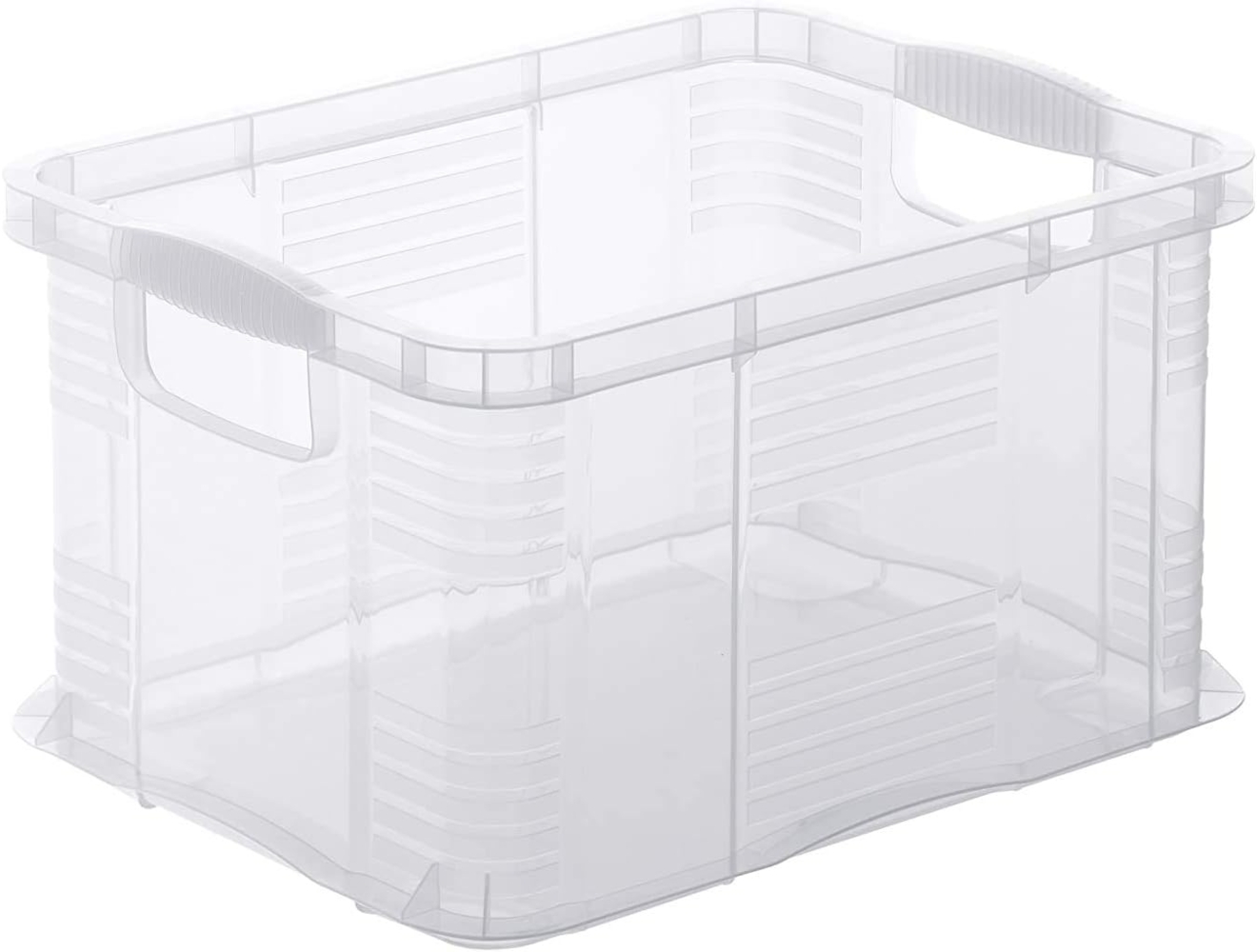 Rotho Aufbewahrungsbox Agilo A4 17,5 L transparent 39 x 39 x 21,5 cm (L x B x H) Bild 1