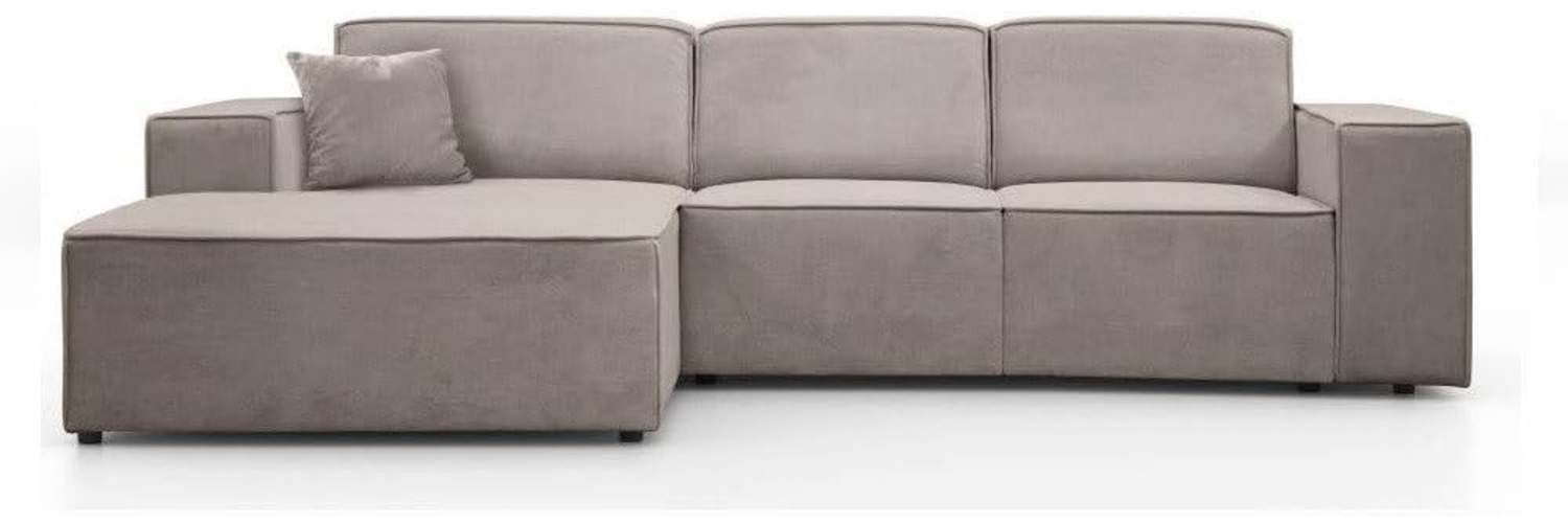 Beautysofa Ecksofa PEDRO, Breite: 267cm, viele Farbvarianten Bild 1