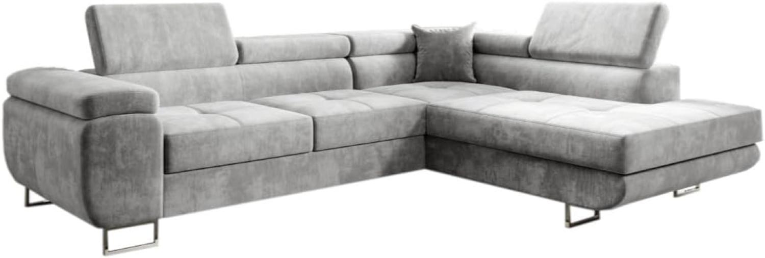 Ecksofa SELINA, 275 x 90 x 202, monolith 84, rechts Bild 1