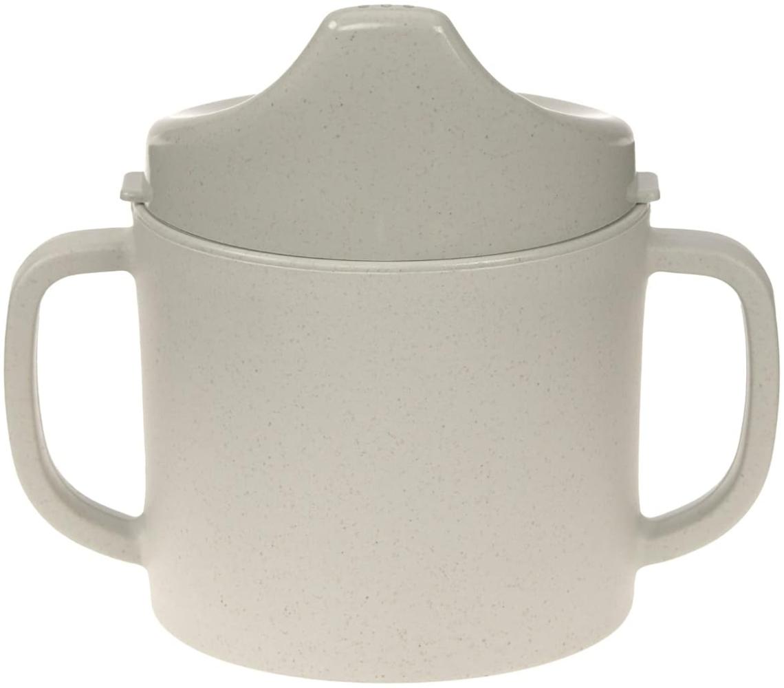 Laessig Cellulose Uni Becher Warm Grey Grau hell Bild 1