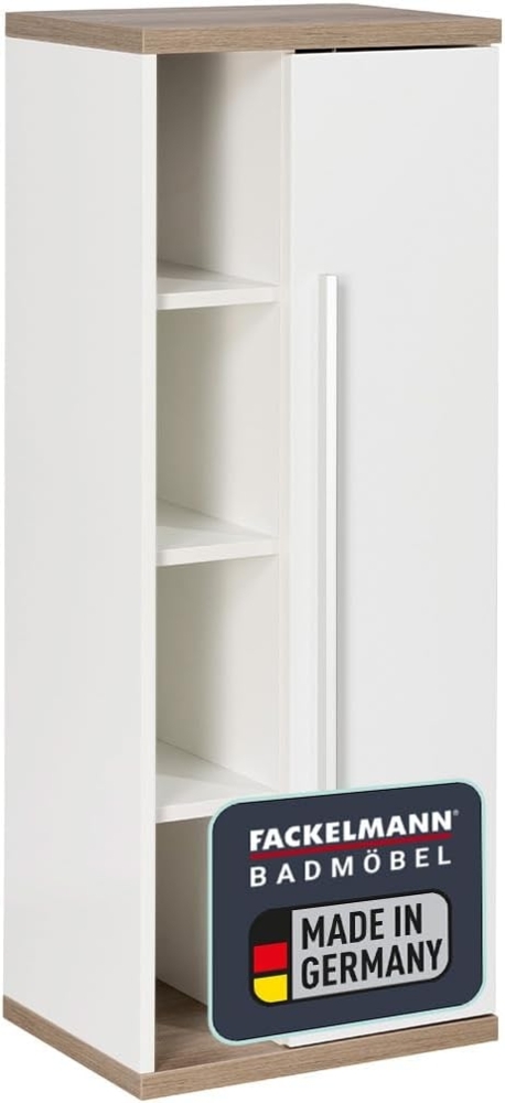 Fackelmann STANFORD Midischrank 42 cm, Weiß, rechts Bild 1