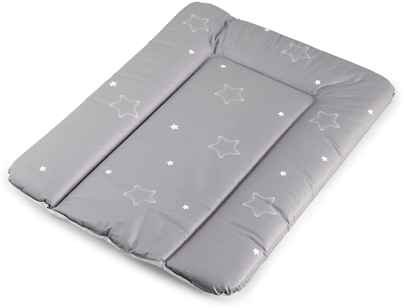 Lulabi Lulabi Stars Wickelauflage aus PVC, Grau, 5900 g Bild 1