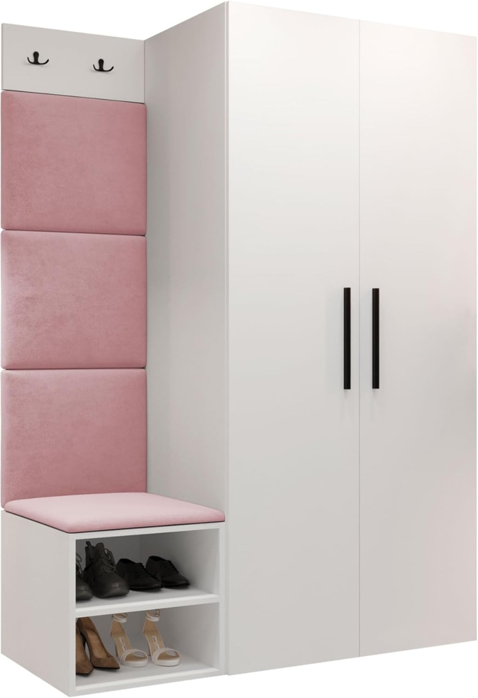 Garderoben-Set Mapreni IV (Farbe: Weiß, Manila 09) Bild 1