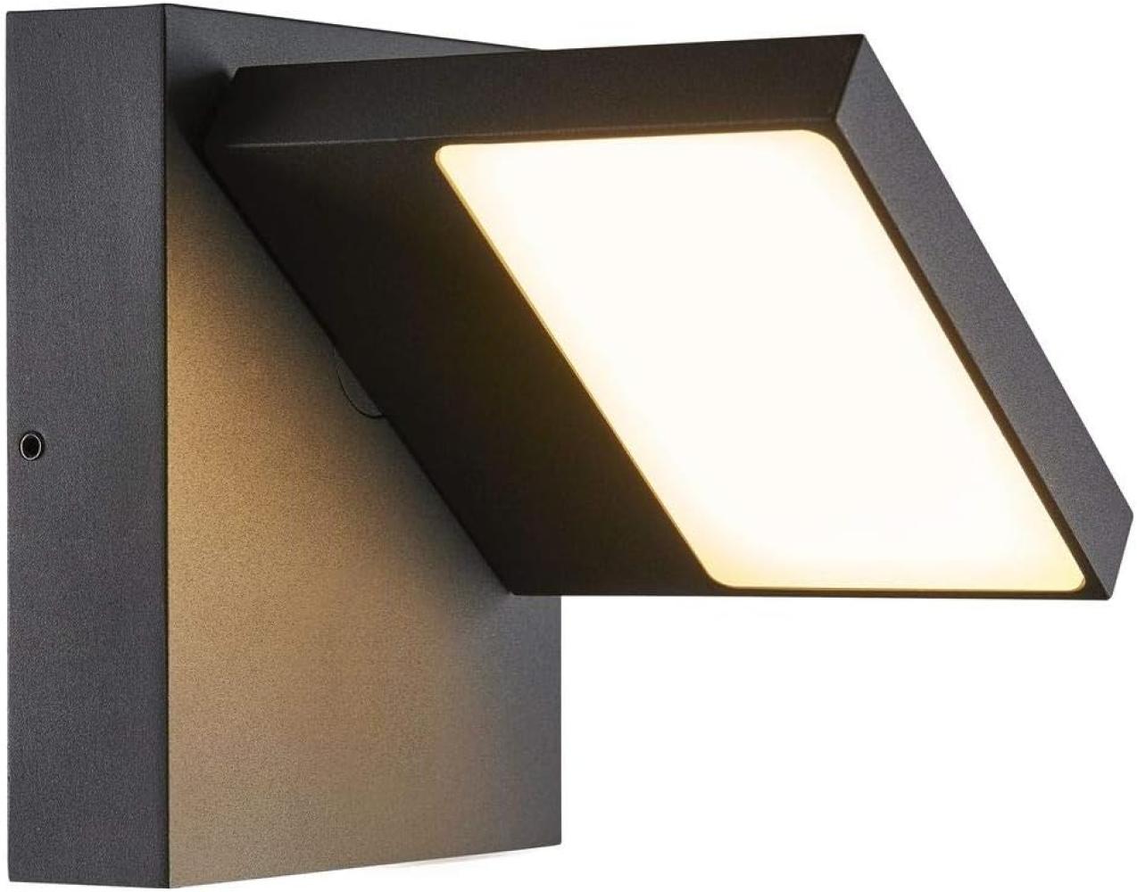 SLV Leuchte 1002989 ABRIDOR Outdoor LED Wandaufbauleuchte IP55 anthrazit Bild 1