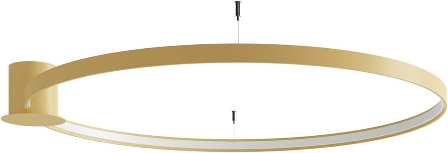 SOLLUX TH. 227 Deckenleuchte RIO LED 70W Aluminium gold L:110cm B:118cm H:12. 5cm 4000K Bild 1