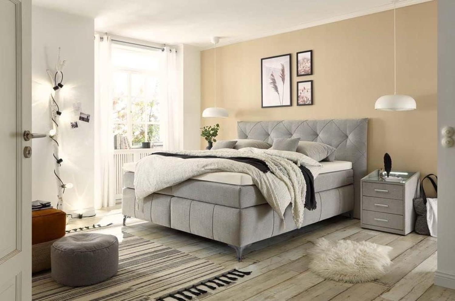 Boxspringbett 180x200 cm MILTON 8, H2 Bild 1