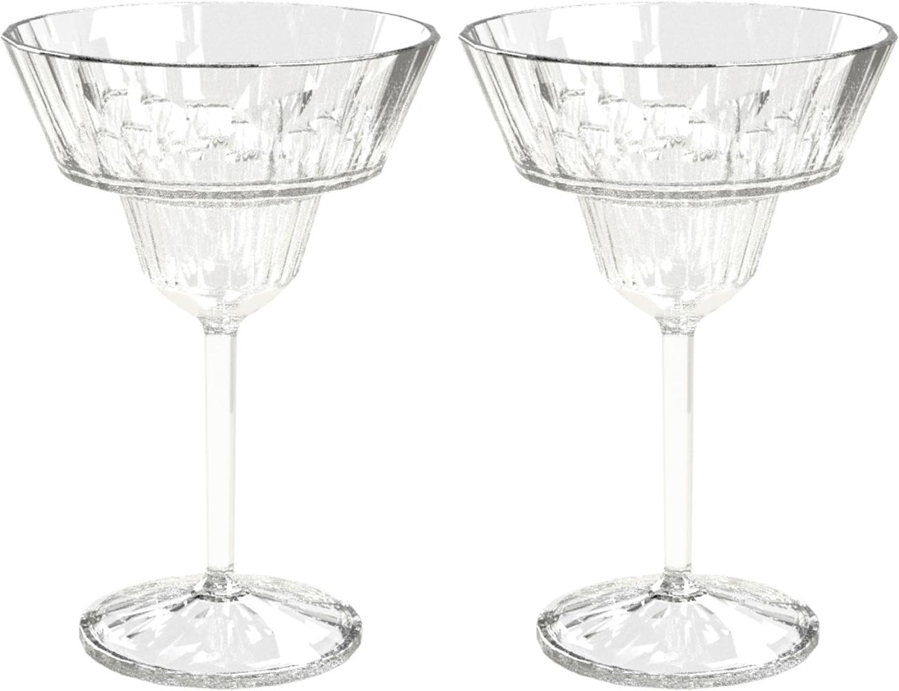 Koziol Superglas Club No. 16 2er Set, Cocktailbecher, Kunststoff, Crystal Clear, 250 ml, 4481535 Bild 1