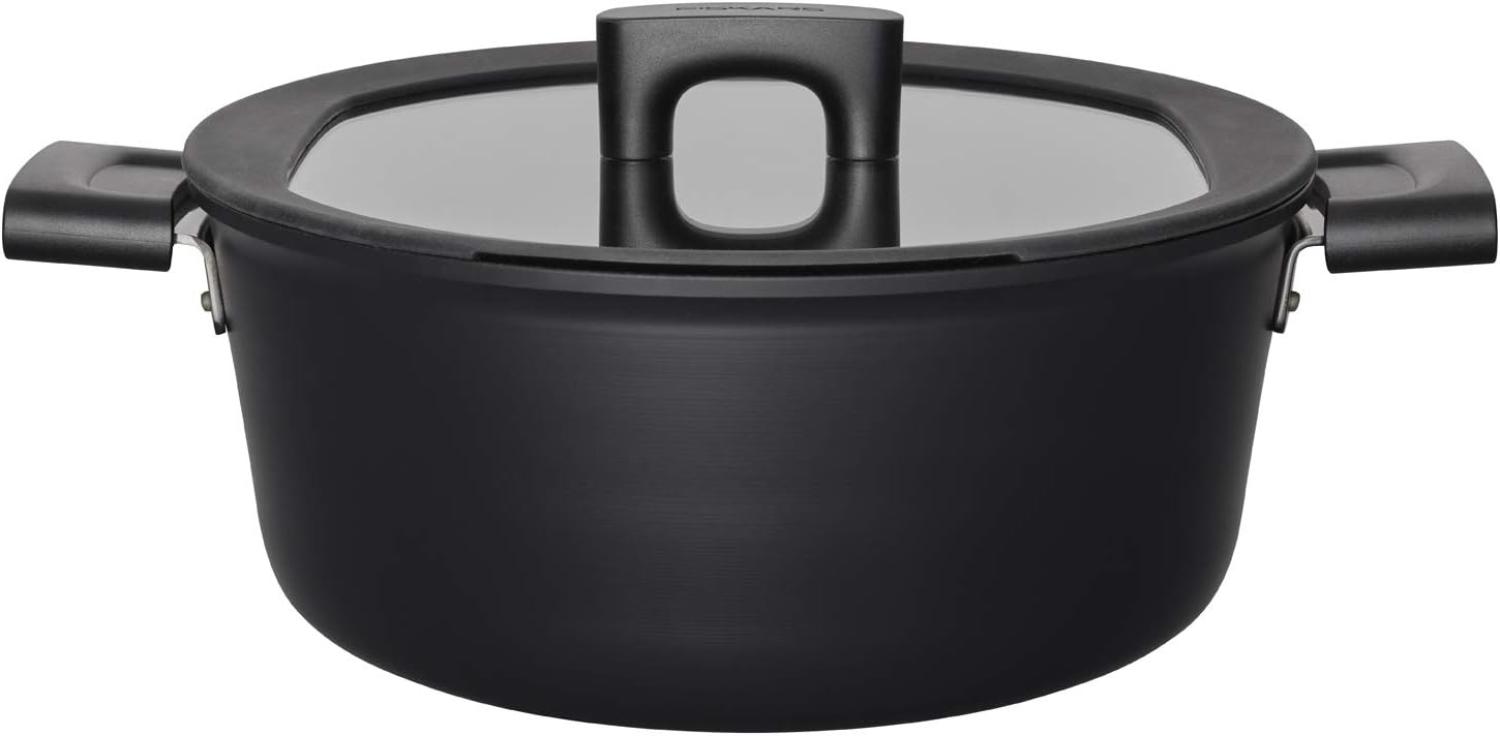 Fiskars Hard Face casserole 5 L / 26 cm with lid Bild 1