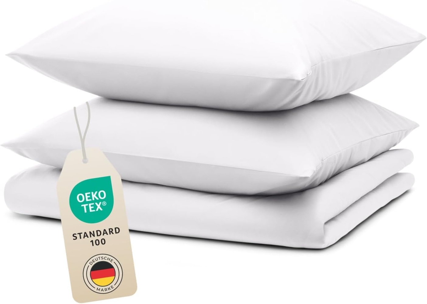 Blumtal Bettwäsche Bettbezüge aus Atmungsaktivem Mikrofaser pflegeleicht & faltenfrei, Oeko-Tex Zertifiziert Bild 1