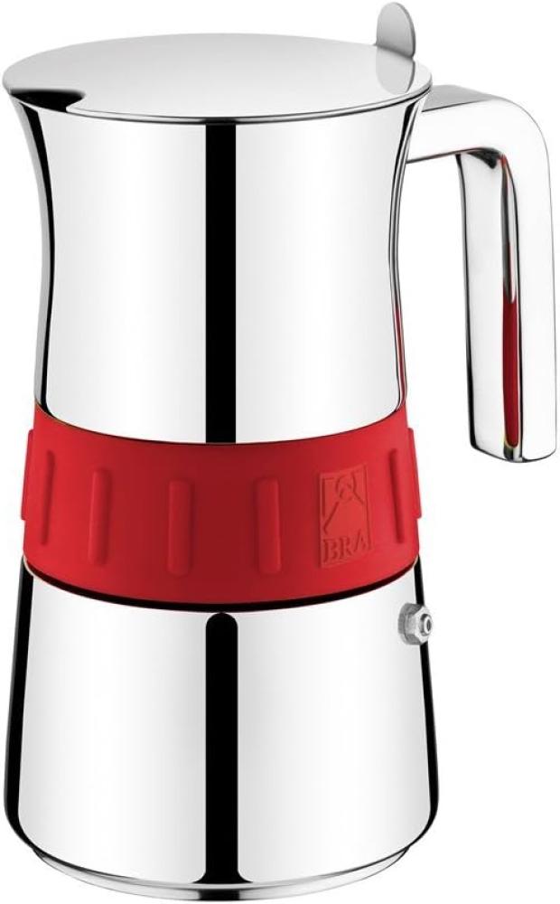 Italienische Kaffeemaschine BRA Elegance Red (10 Kopper) Bild 1