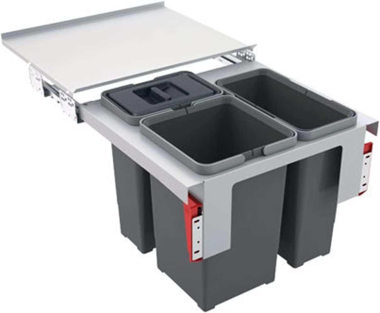 FRANKE Abfallsorter 32 (8 + 2x12) Liter GARBO 50-3 ab 50 cm Schrankbreite Bild 1