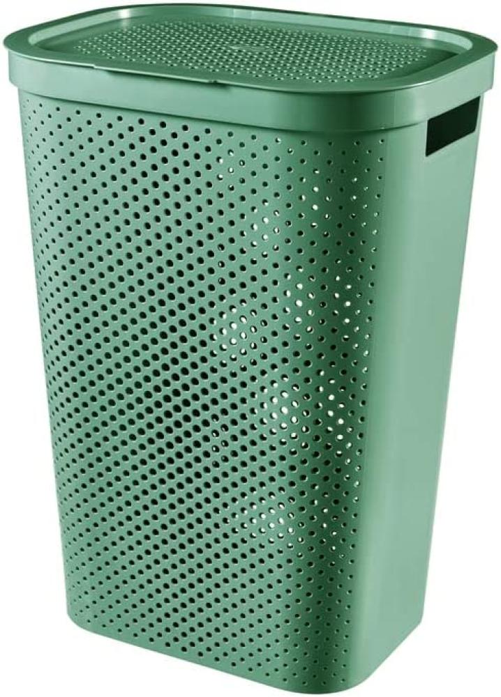 Laundry box Infinity Recycled 60L 44x35x60cm green 3253924754185 Bild 1