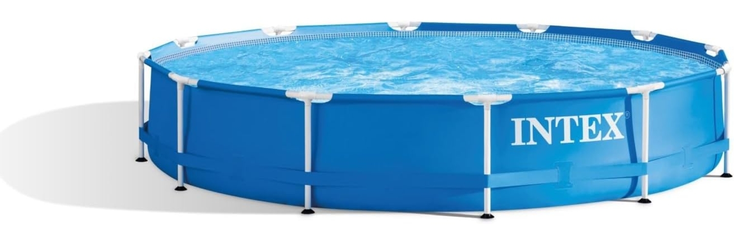 Intex 28212GN Metal Frame Pool 366 cm mit Filterpumpe Bild 1