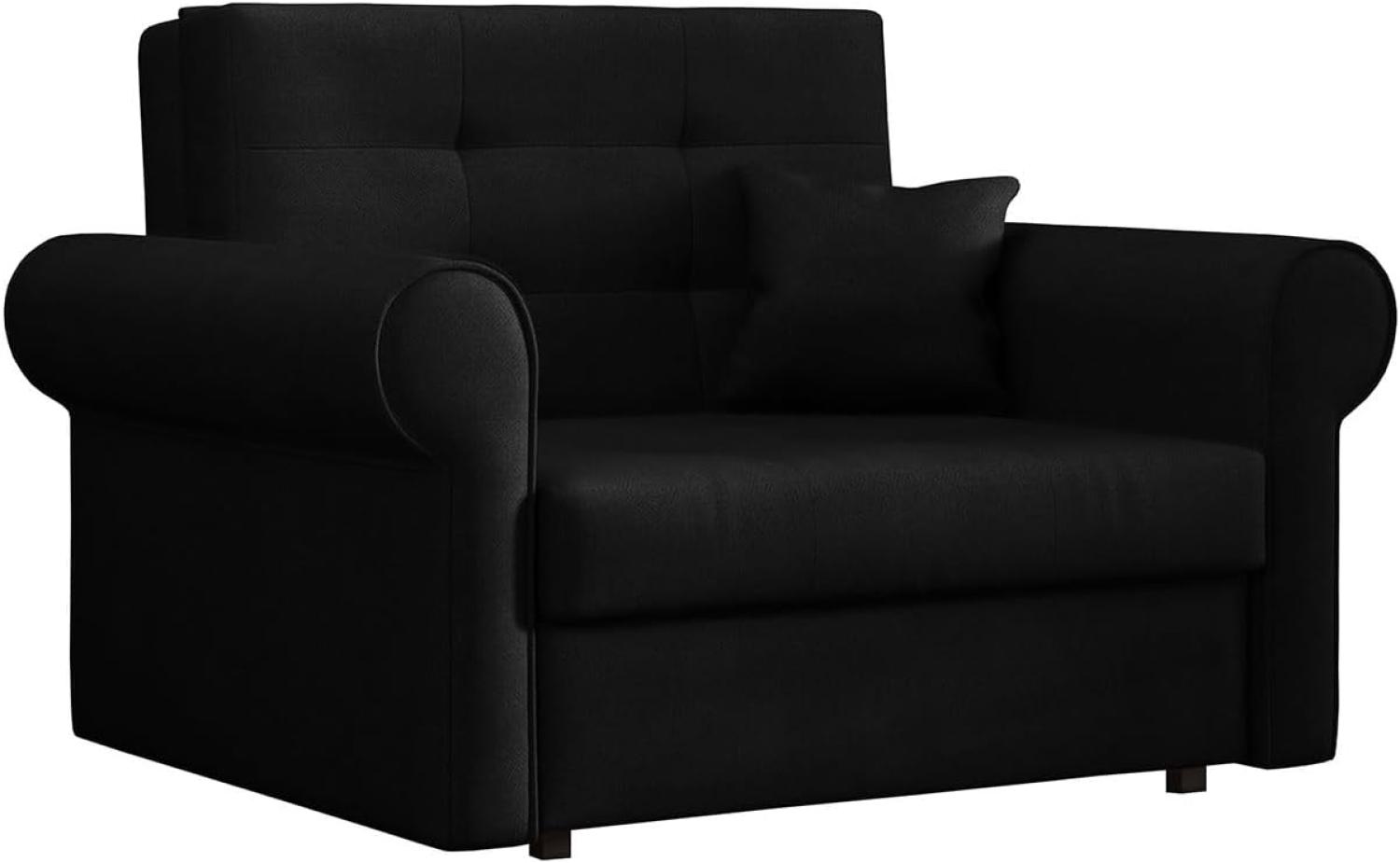 Mirjan24 'Viva Silver III' Schlafsofa, Schwarz, 85 x 98 x 116 cm Bild 1