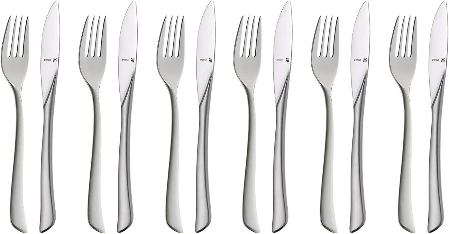 WMF Virginia Dessertbesteck-Set, 12-teilig, Cromargan protect® 3201112834 Bild 1