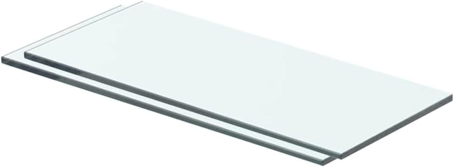 vidaXL Regalböden 2 Stk. Glas Transparent 40x12 cm 3051552 Bild 1
