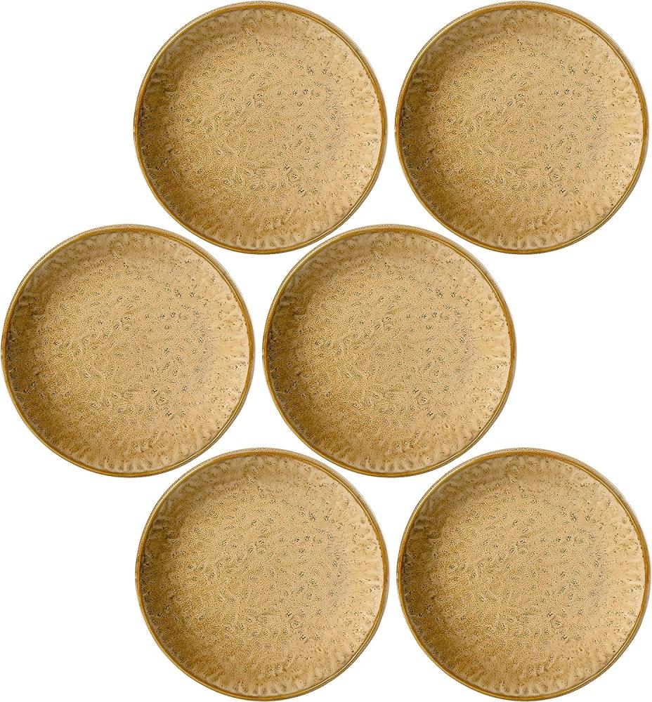 Leonardo MATERA Keramikteller 16,3 cm beige 6er Set Bild 1