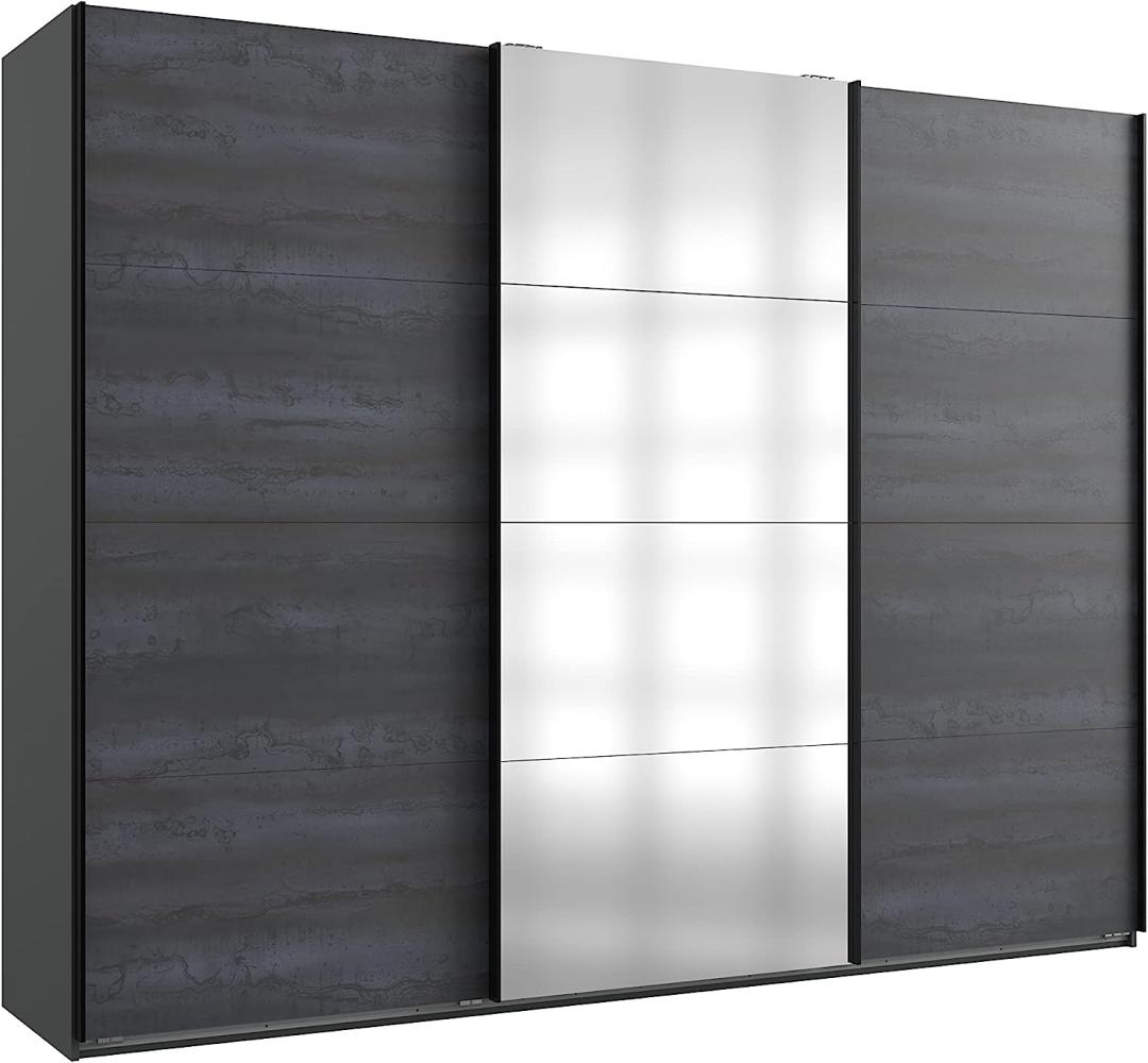 Wimex 'MANCHESTER' Schiebetürenschrank, Kleiderschrank, Schlafzimmerschrank, Graphit, 270 cm Bild 1