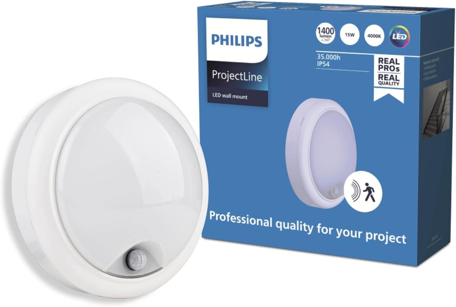Philips LED-Wandleuchte Projectline 15W warmweiß Bild 1