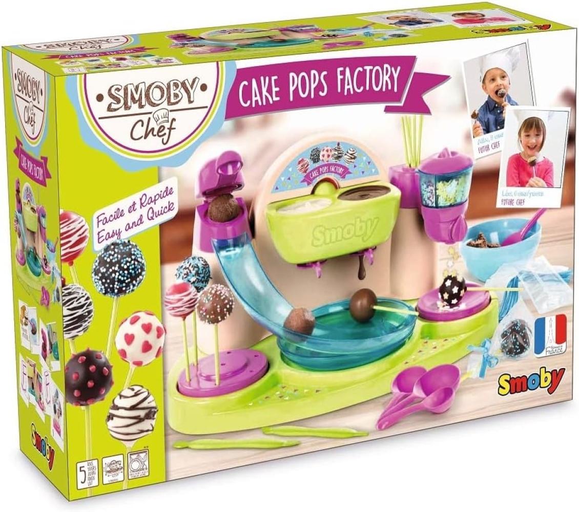 Smoby - Cake Pop Bäckerei - Back-Accessoire-Set zur Herstellung von Cake Pops, mit viel Zubehör, ohne Backzutaten, für Kinder ab 5 Jahren Bild 1