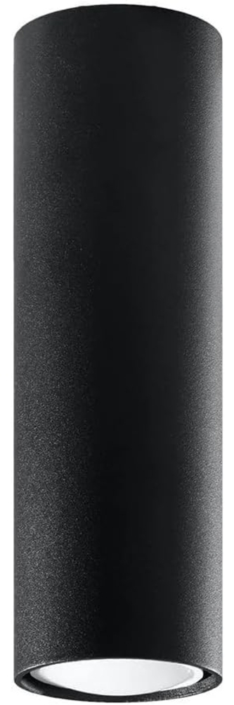 SOLLUX SL. 1001 Deckenleuchte LAGOS 20 schwarz L: 60, B: 60, H: 200, GU10/40W, dimmbar Bild 1