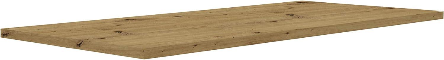 FORTE Tables Arbeitsplatte, Holzwerkstoff, Braun, 180 x 3,8 x 90 cm Bild 1