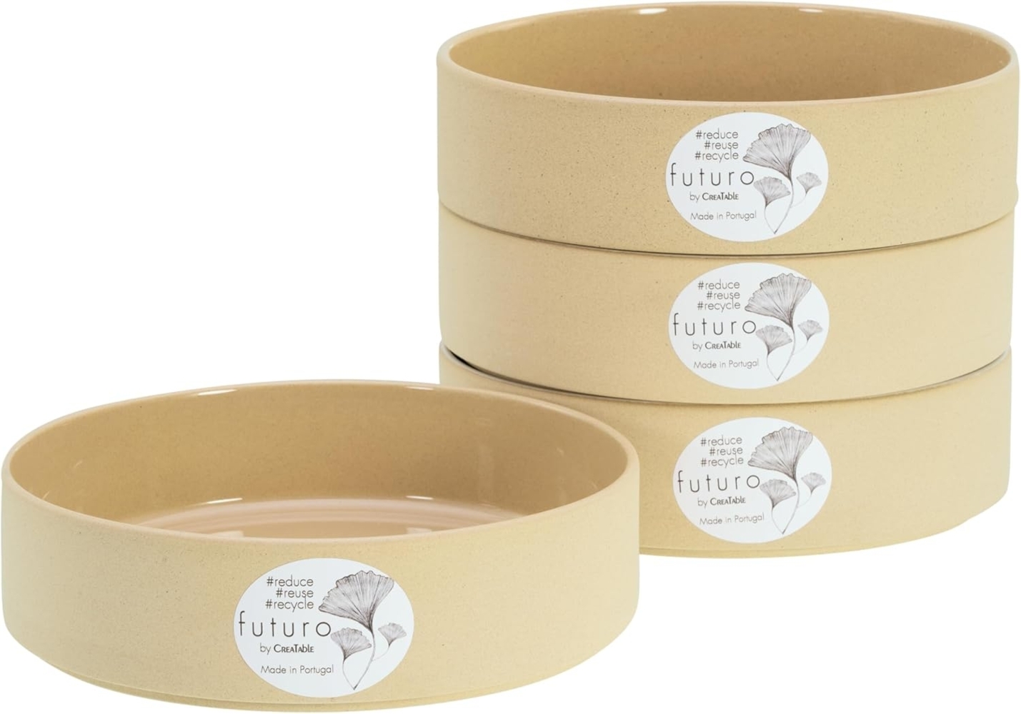 CreaTable Futuro 21667 Pastabowl Set, 4-teilig Bild 1