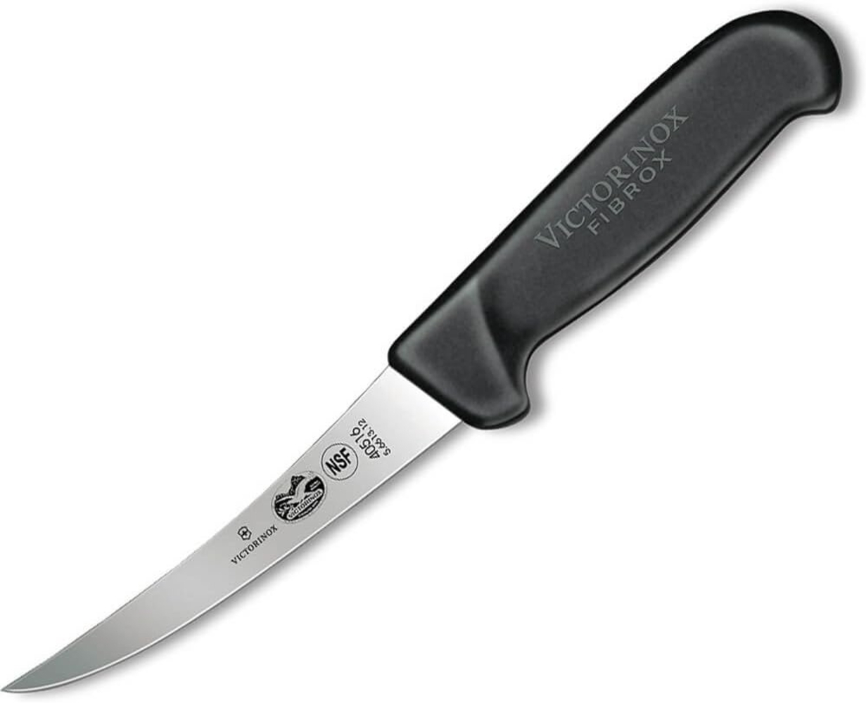 VICTORINOX Ausbeinmesser Fibrox silber, schwarz Bild 1