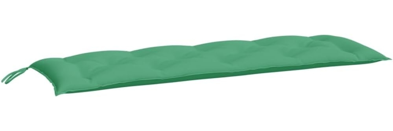 vidaXL Gartenbank-Auflage Grün 150x50x7 cm Oxford-Gewebe 361607 Bild 1
