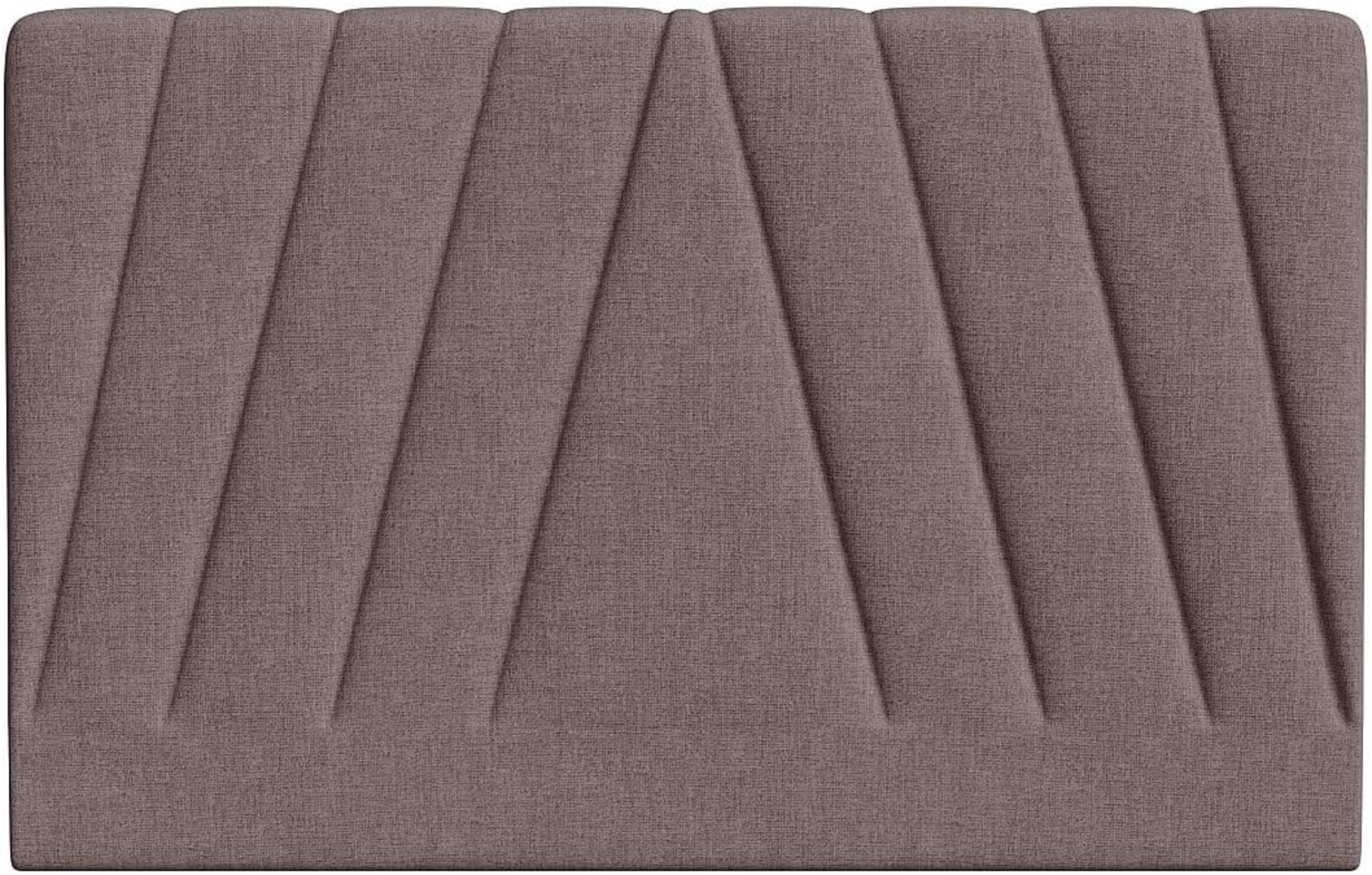 Vente-unique - Bett-Kopfteil 150 cm - Stoff - Helllila - LIDAMA von Pascal Morabito Bild 1