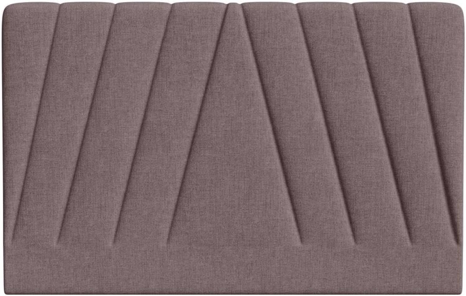Vente-unique - Bett-Kopfteil 150 cm - Stoff - Helllila - LIDAMA von Pascal Morabito Bild 1