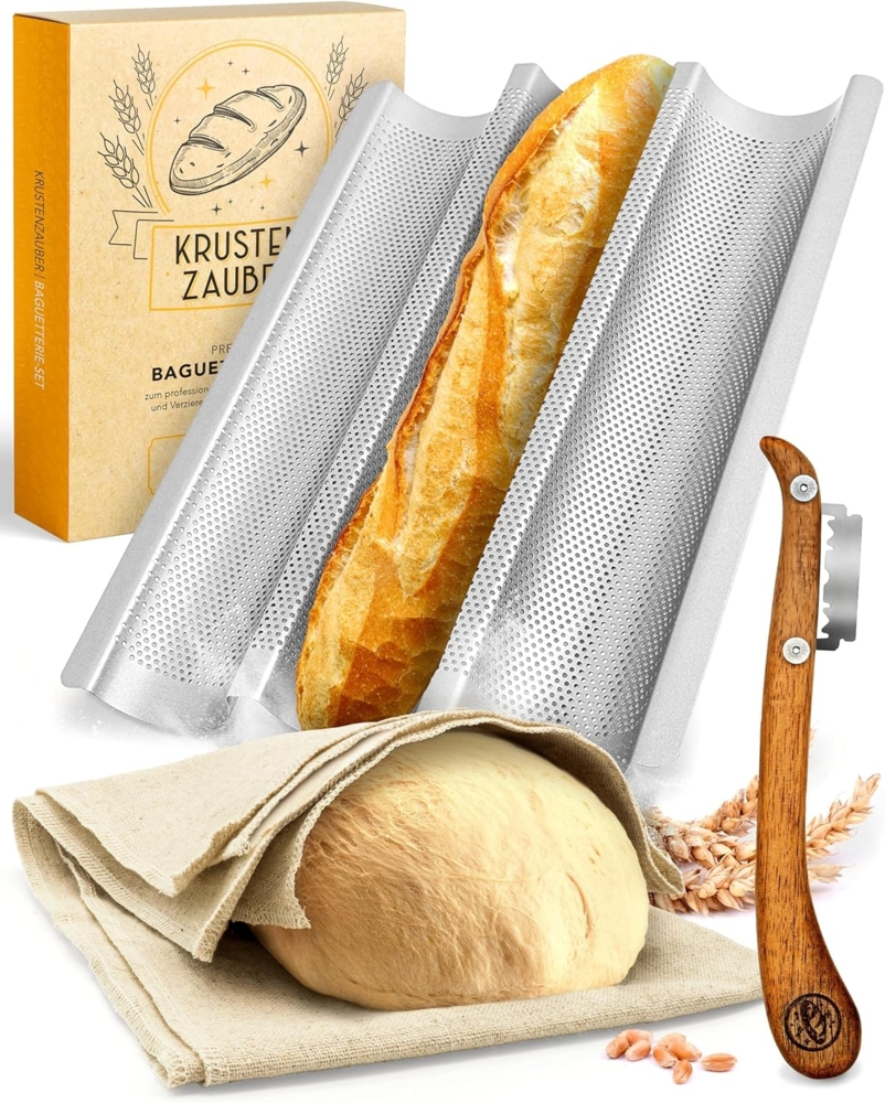 Krustenzauber Brotbackform KRUSTENZAUBER Gusseisen Topf zum Brotbacken & andere Brotbackformen Bild 1