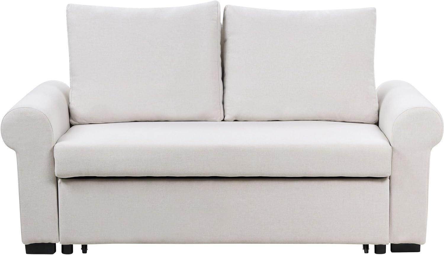 Schlafsofa SILDA Helles Beige Bild 1