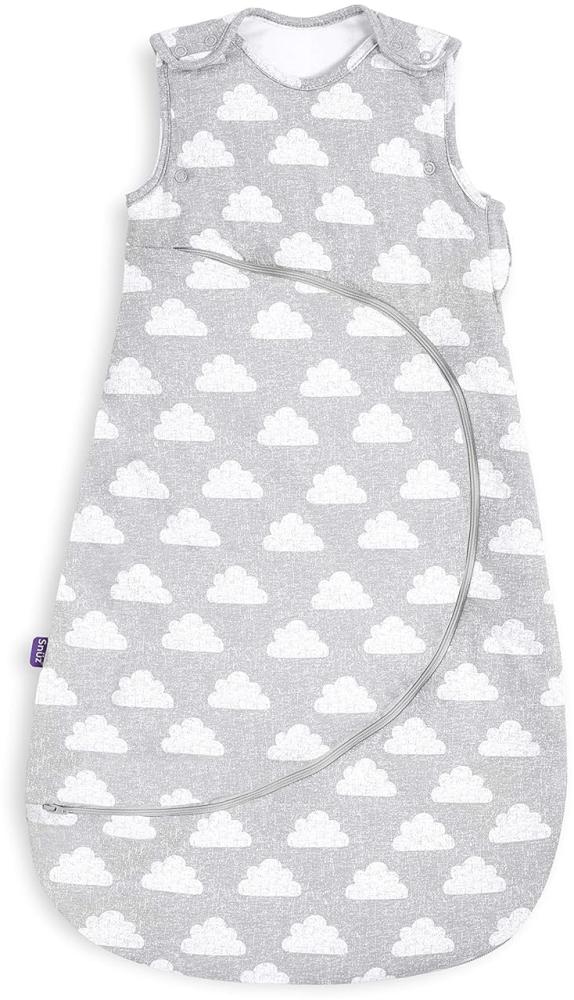 Snüz Pouch Schlafsack Baby - Superweiche Baumwolle, Erleichtert den Nachtwechsel, Ideale Baby Erstausstattung Neugeborene - Perfektes Babyparty Geschenk, Cloud Nine 0-6 Monate, 1 Tog, Sommer Bild 1