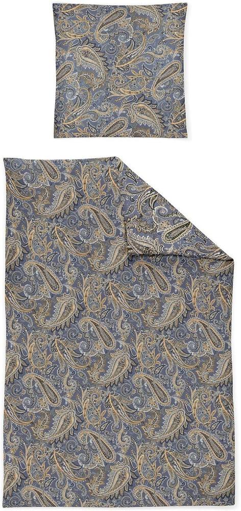 Irisette Edelflanell Bettwäsche Alpaka 8470 grau|135x200 cm + 80x80 cm Bild 1