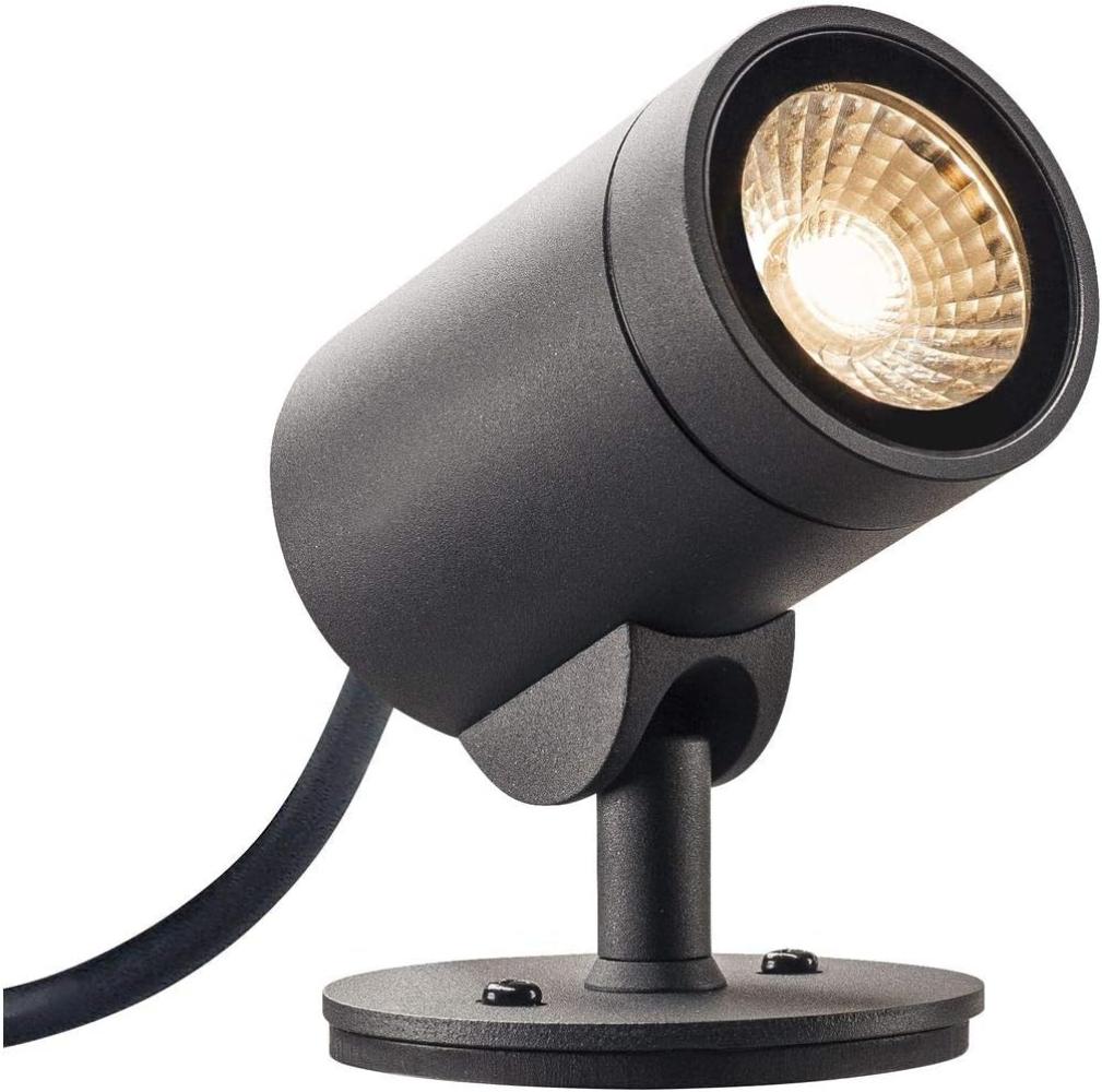 SLV No. 1000735 HELIA LED SPOT Outdoor Strahler 3000K 35° anthrazit IP55 Bild 1