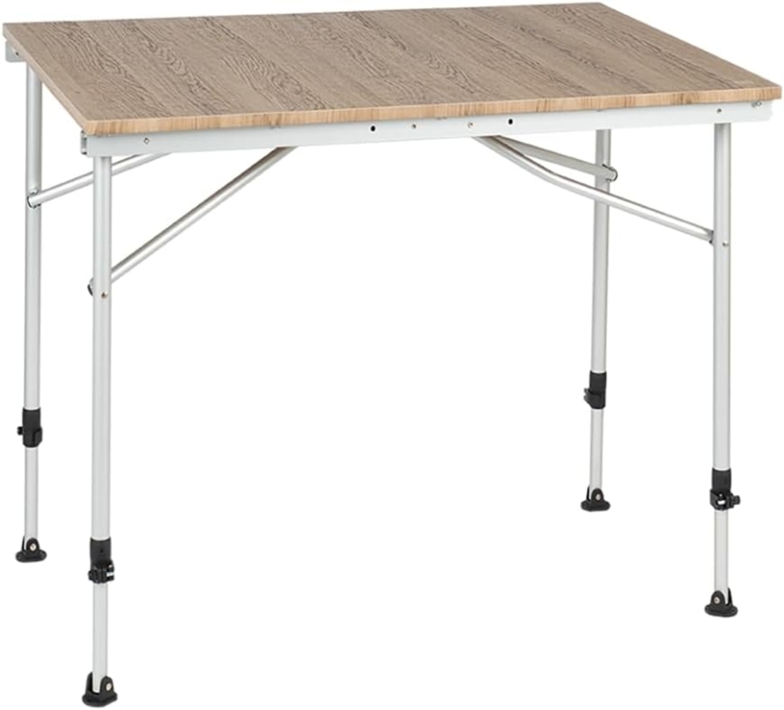 TravelLife Campingtisch Sorrent Ausziehbar Honeycomb Braun 80/110/140cm Bild 1