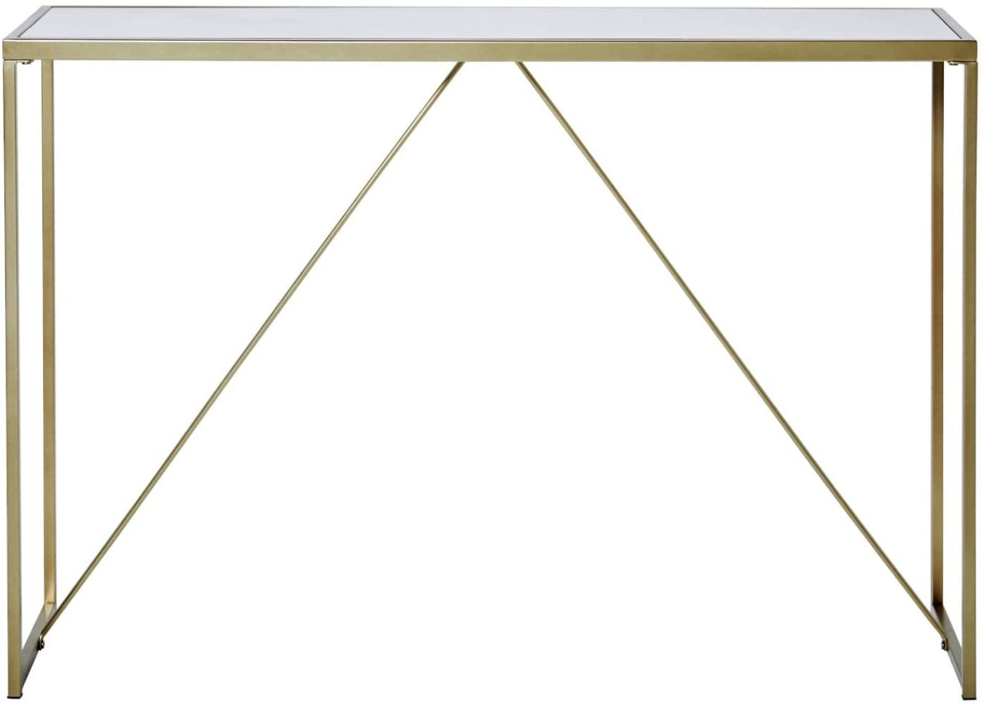 Jahnke Konsolentisch Glam Console, Gold Bild 1