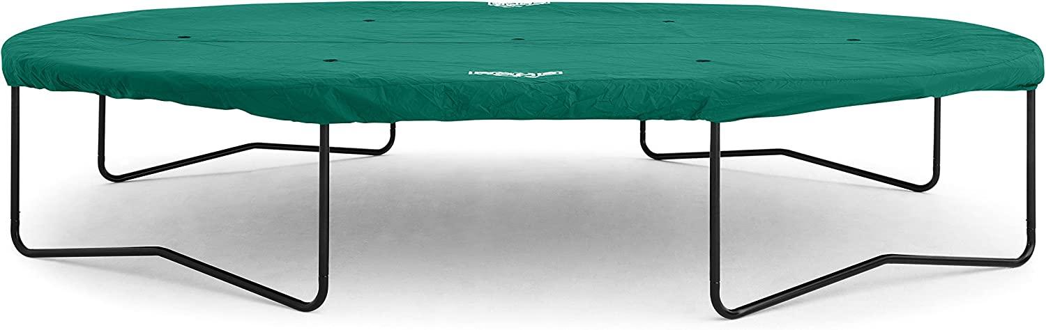 BERG Trampolin Zubehör Abdeckplane oval 520 cm grün Bild 1