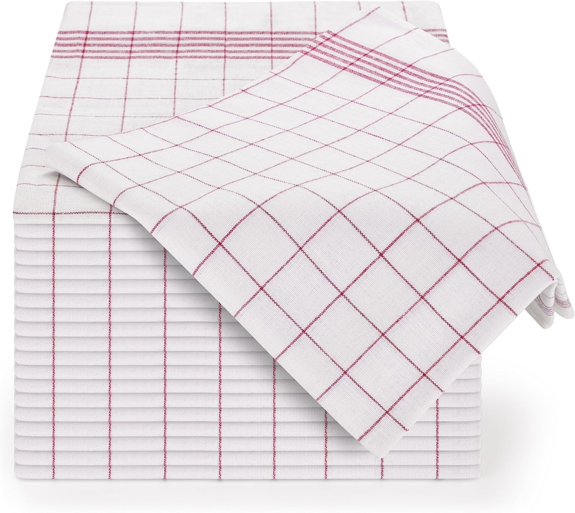 Blumtal Geschirrtuch Hochwertige im praktischen Set, (Set, 10-tlg, Set bestehend aus 5, 10 oder 20), in der Größe 50x70 cm, 100% Baumwolle Bild 1