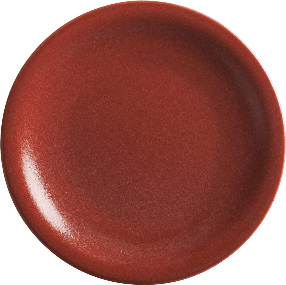 Teller flach 21,5 cm Homestyle Siena Red Kahla Frühstücksteller - Mikrowelle geeignet, Spülmaschinenfest Bild 1